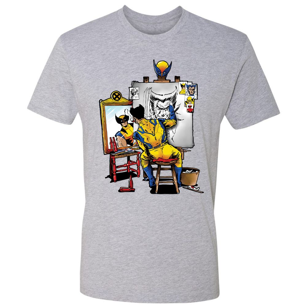 Premium Unisex T-Shirt - VQ85CY34 - Heather Grey - 9