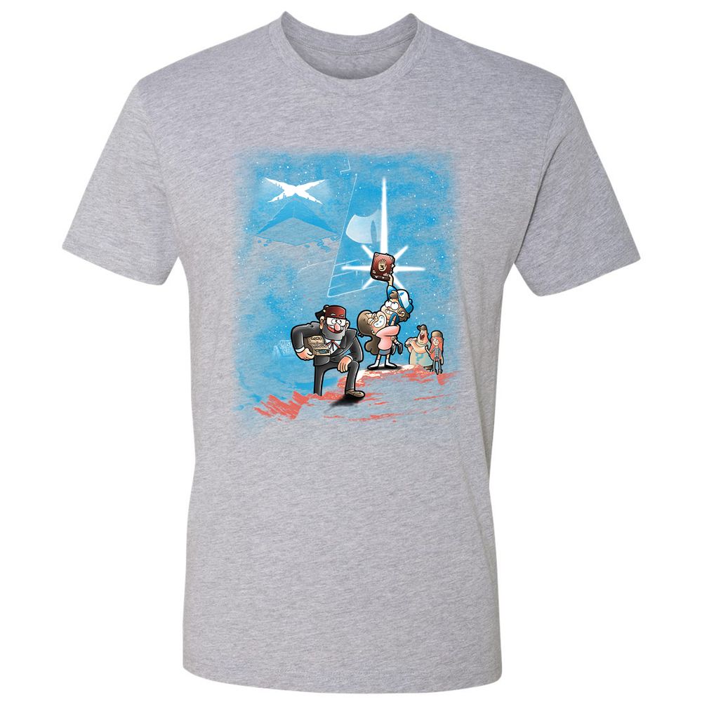 Premium Unisex T-Shirt - 5PRTVUDJ - Heather Grey - 9
