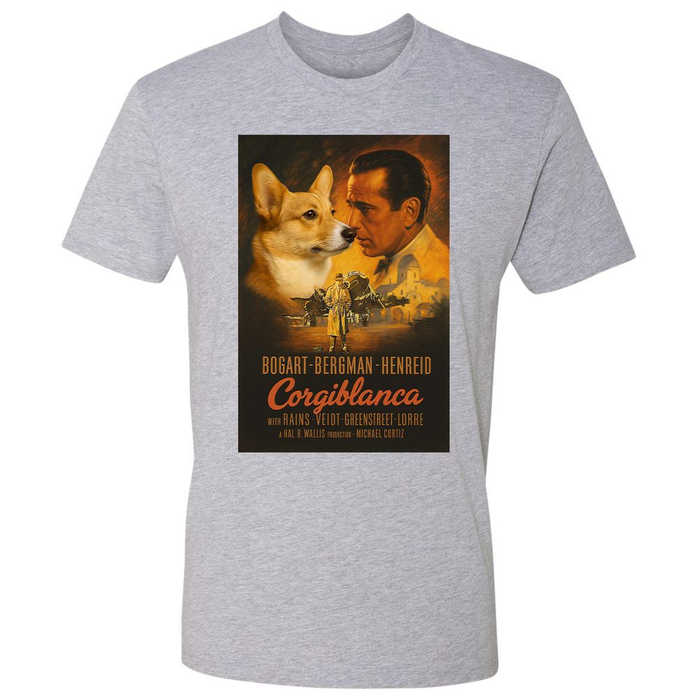 Premium Unisex T-Shirt - QWJKGZ88 - Heather Grey - 9