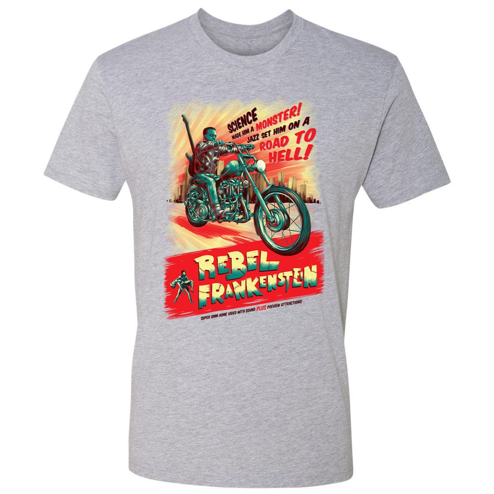 Premium Unisex T-Shirt - NPAVYMW1 - Heather Grey - 9