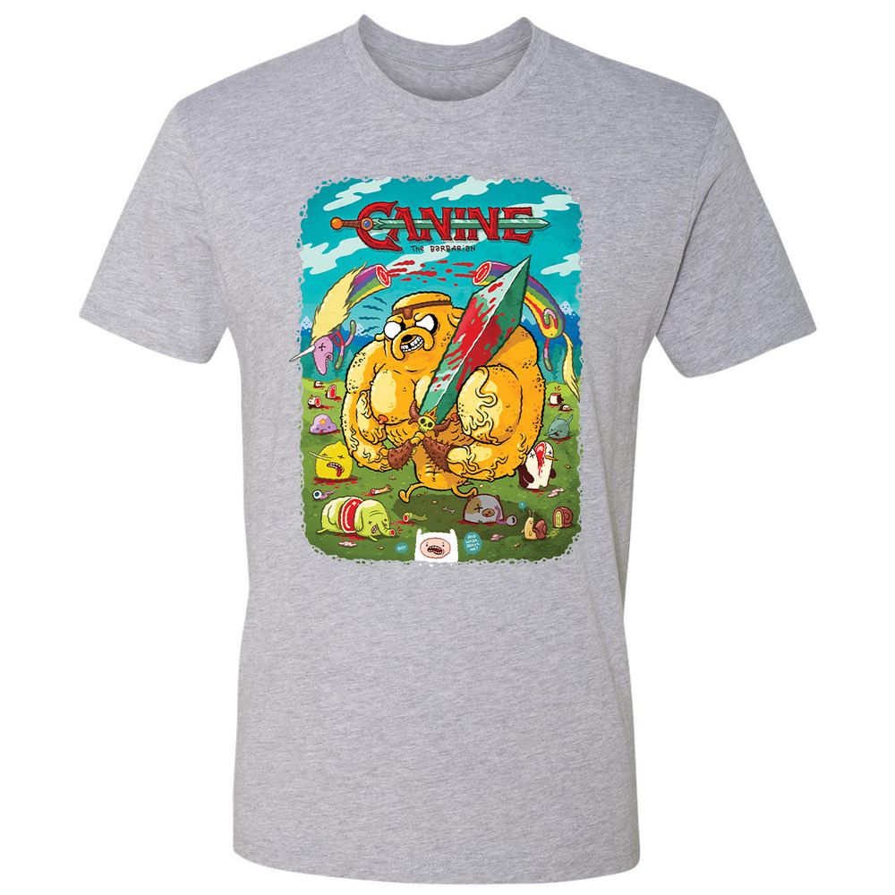 Premium Unisex T-Shirt - V5L4E9SK - Heather Grey - 9