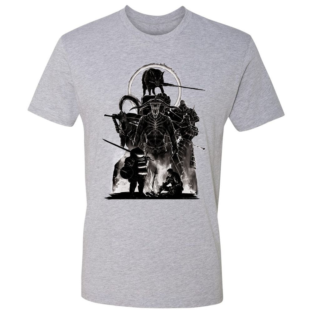 Premium Unisex T-Shirt - 3UKEF935 - Heather Grey - 9