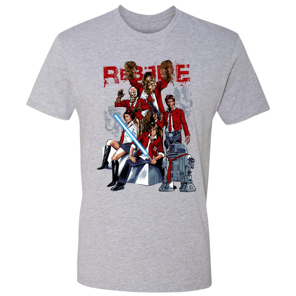 Premium Unisex T-Shirt - V4UPPD7T - Heather Grey - 9