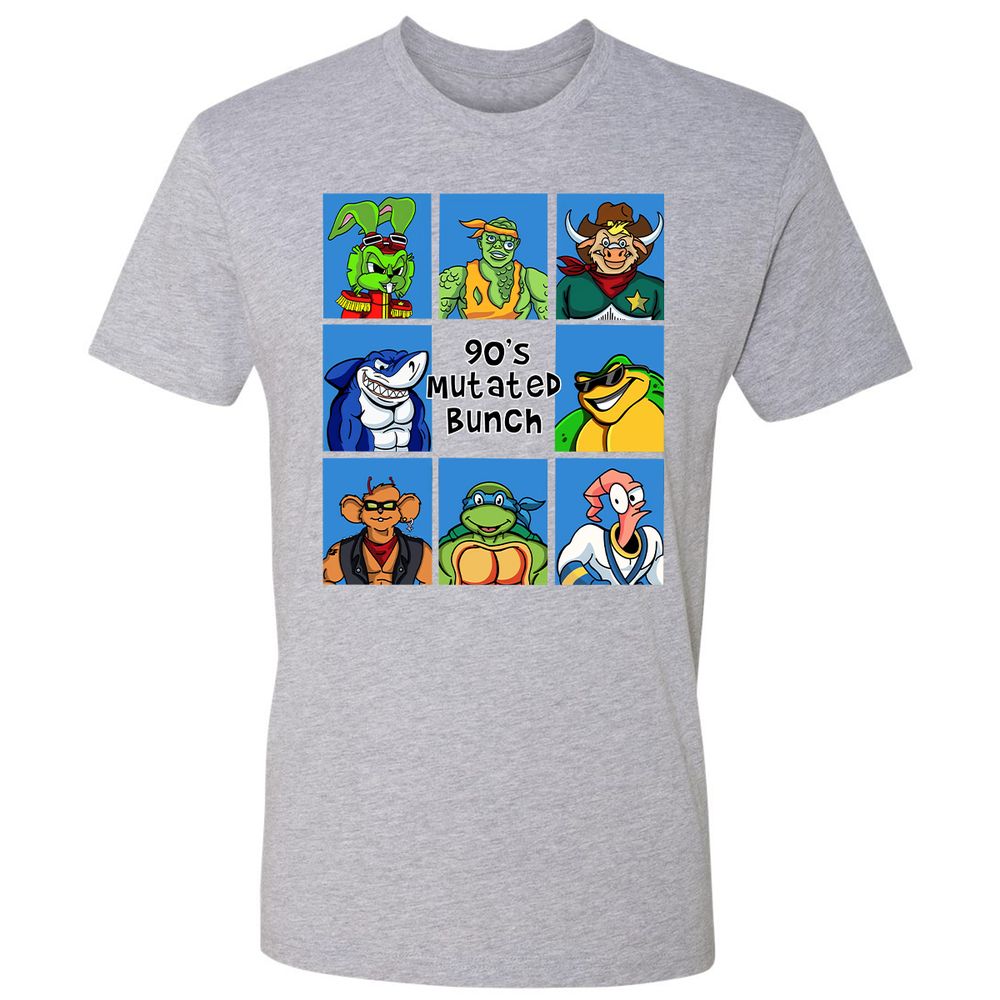 90's Mutated Bunch - Heather Grey - 9
