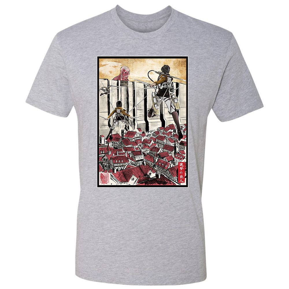 Premium Unisex T-Shirt - 42BZ22R6 - Heather Grey - 9