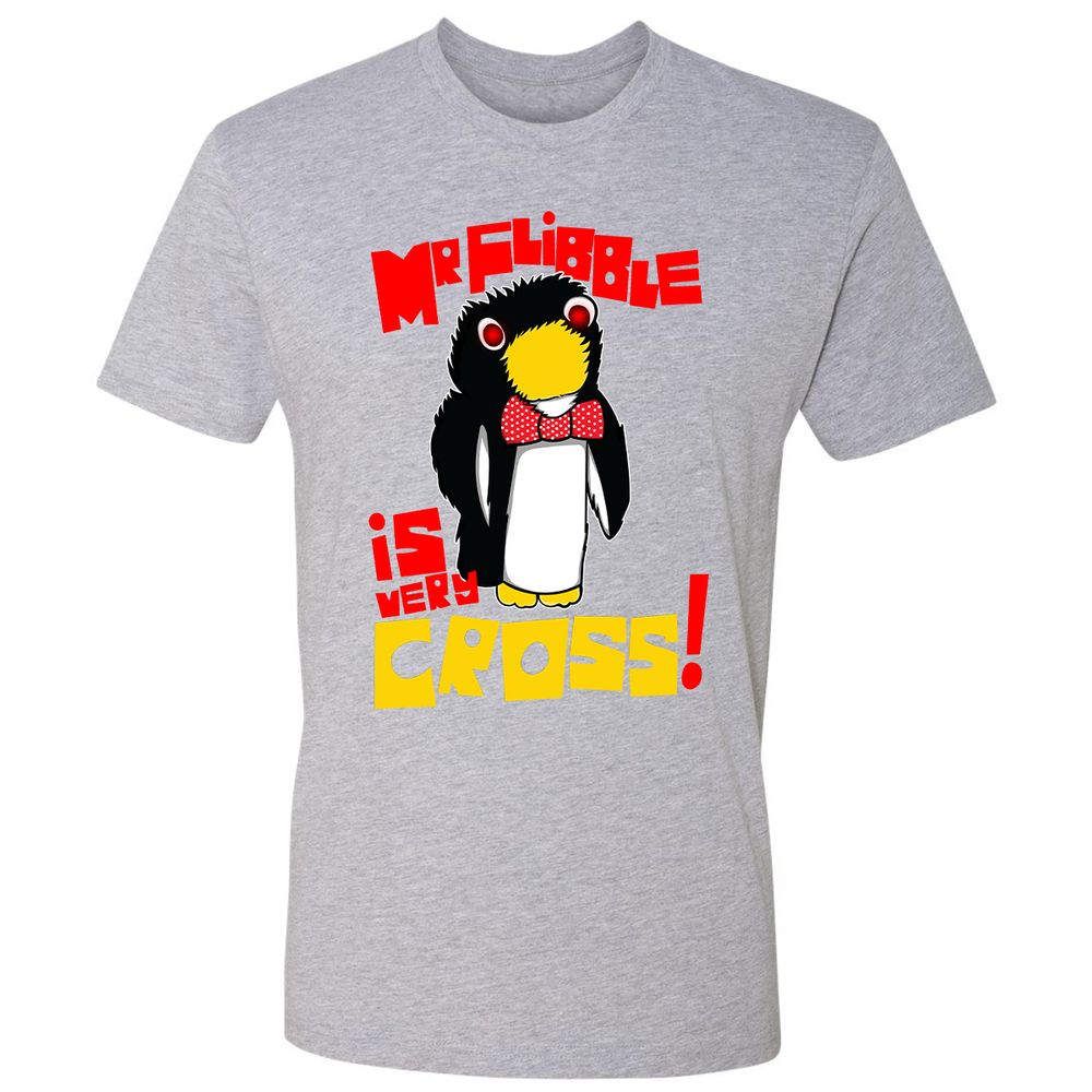 Mr Flibble is very Cross - Heather Grey - 9
