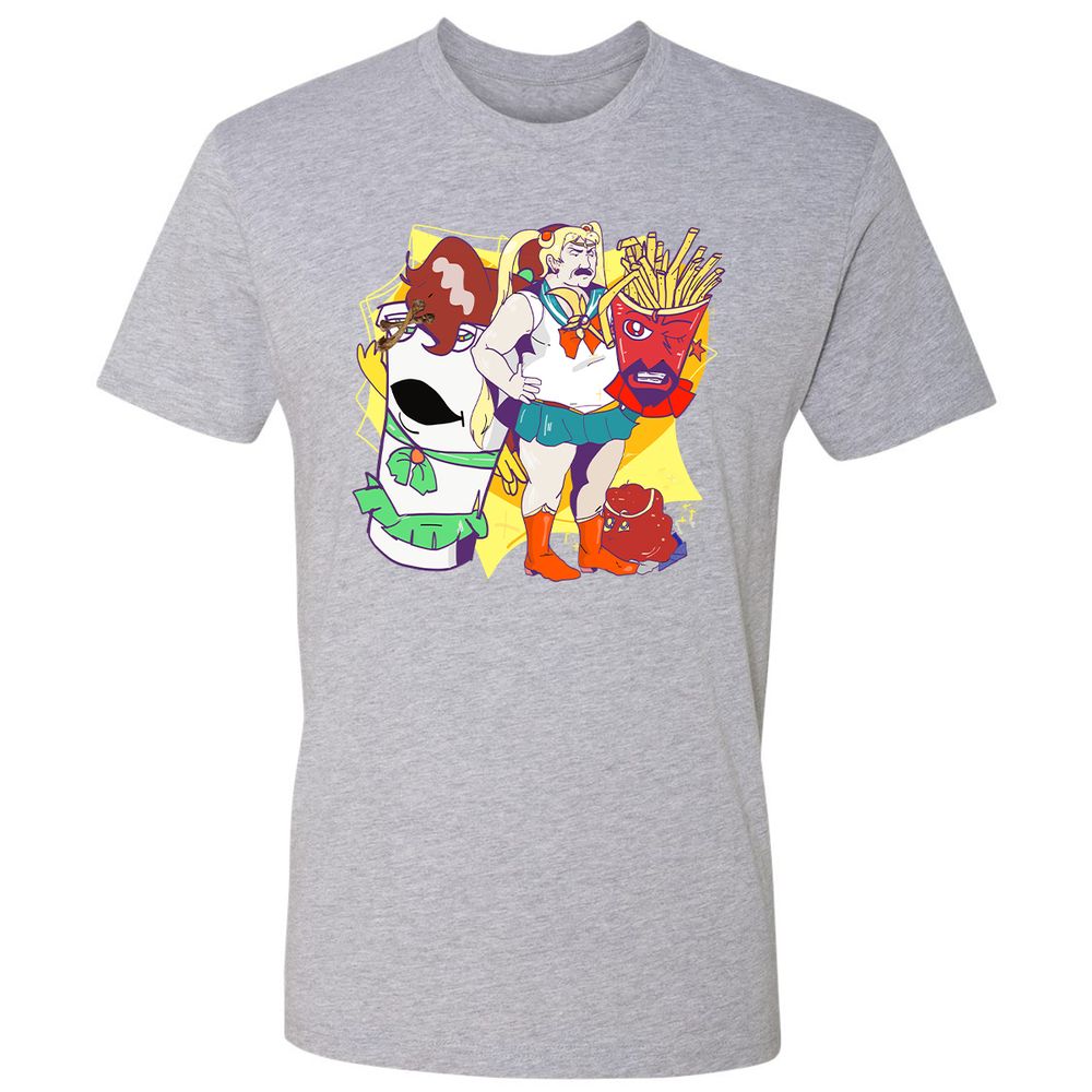 Premium Unisex T-Shirt - K7VE577B - Heather Grey - 9
