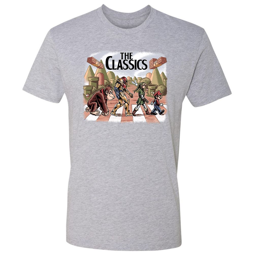 Premium Unisex T-Shirt - 9894NQF6 - Heather Grey - 9