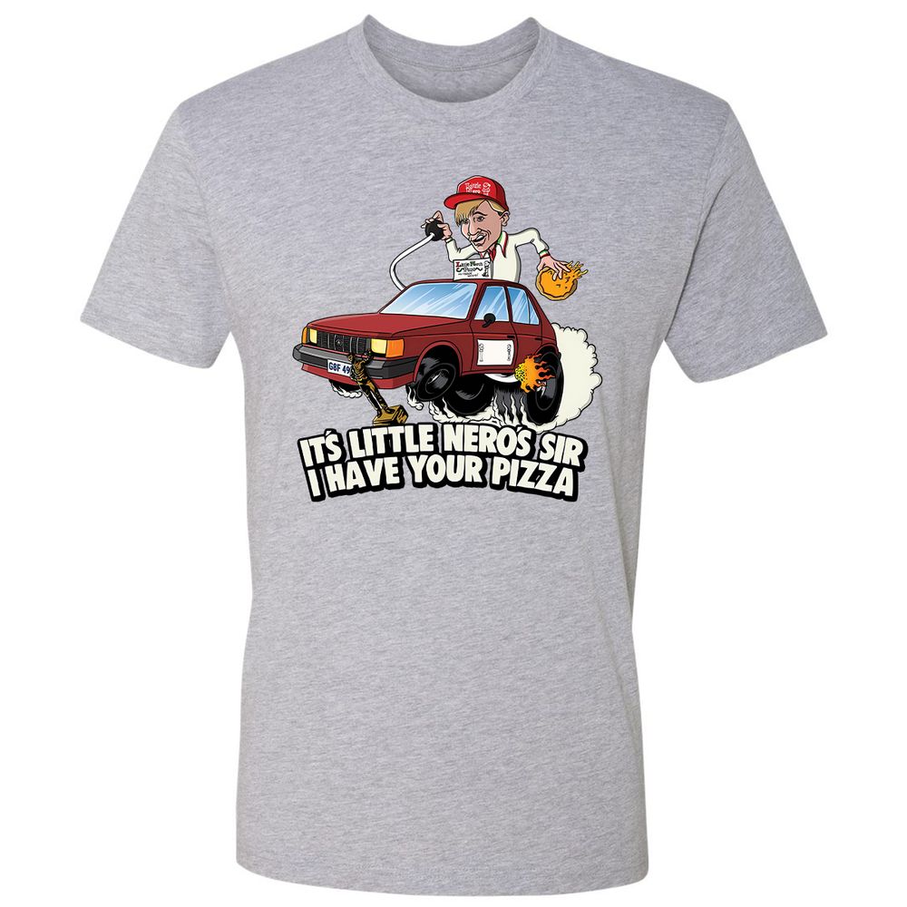 Little Nero's I have your pizza! - Heather Grey - 9