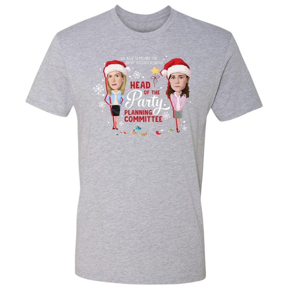 Head Of The Party Planning Committee Christmas - Heather Grey - 9
