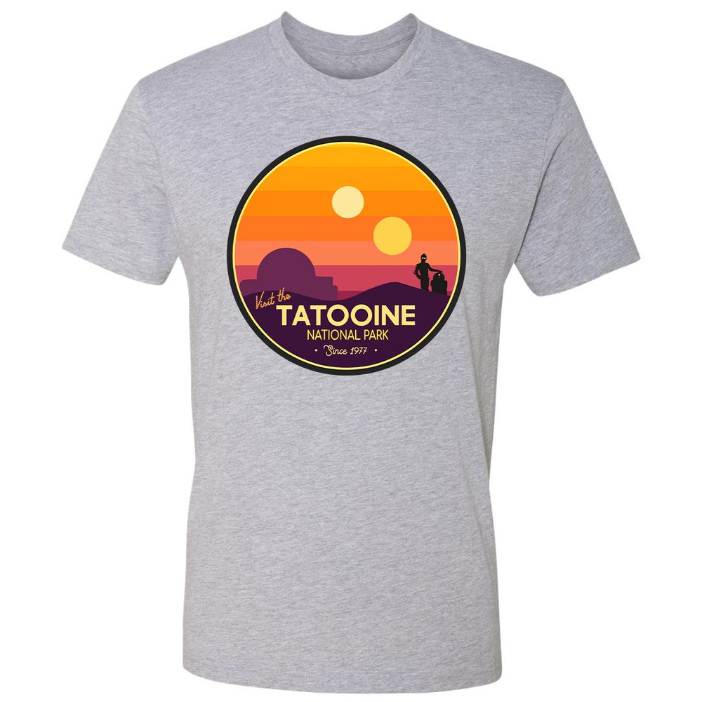 Premium Unisex T-Shirt - HQKM122L - Heather Grey - 9