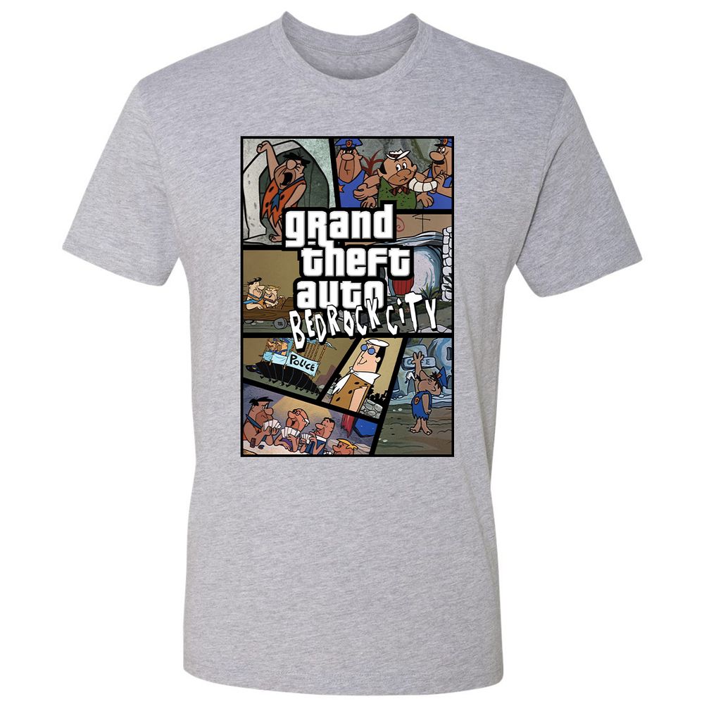 Premium Unisex T-Shirt - Black - Heather Grey - 9
