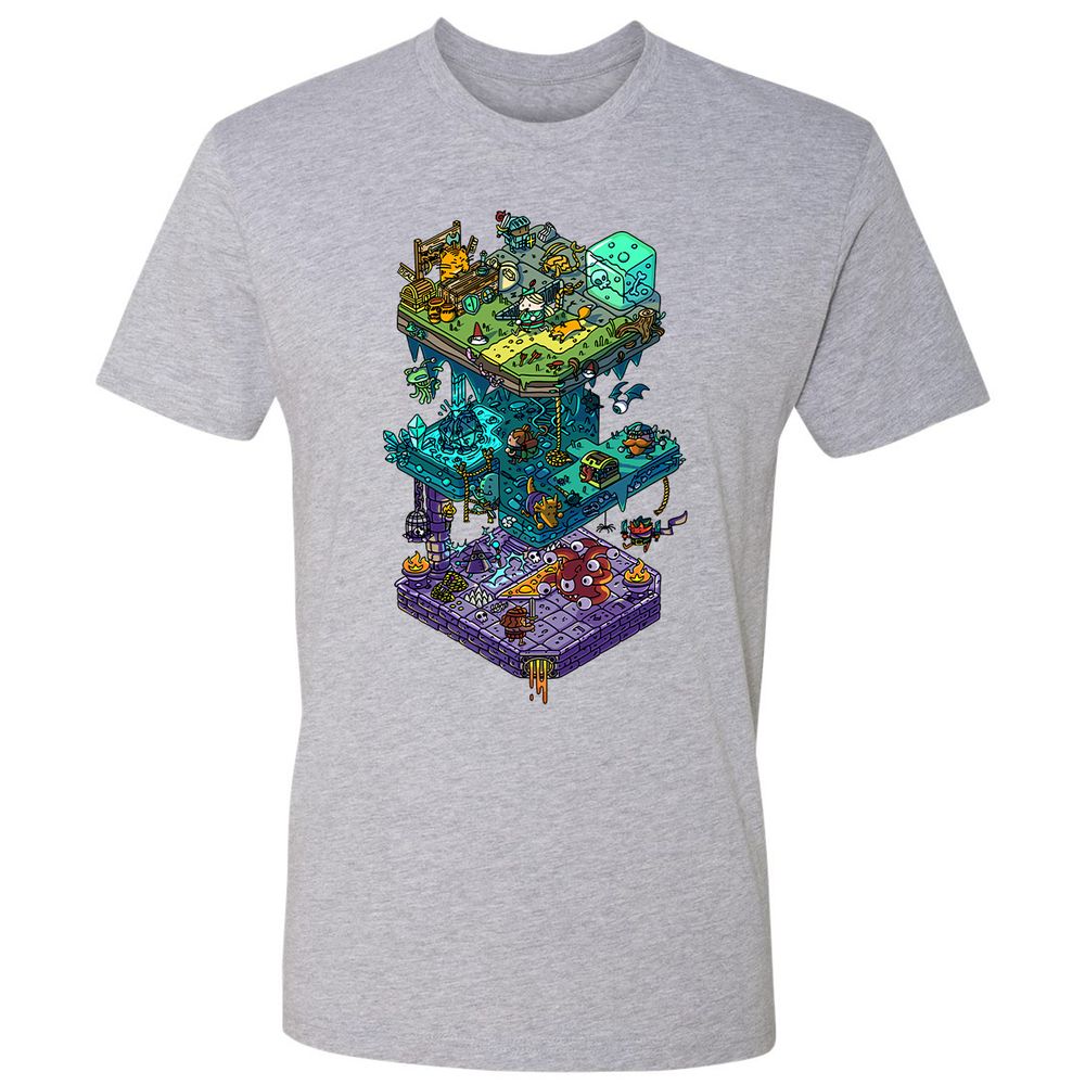 Premium Unisex T-Shirt - DA3TRBM3 - Heather Grey - 9