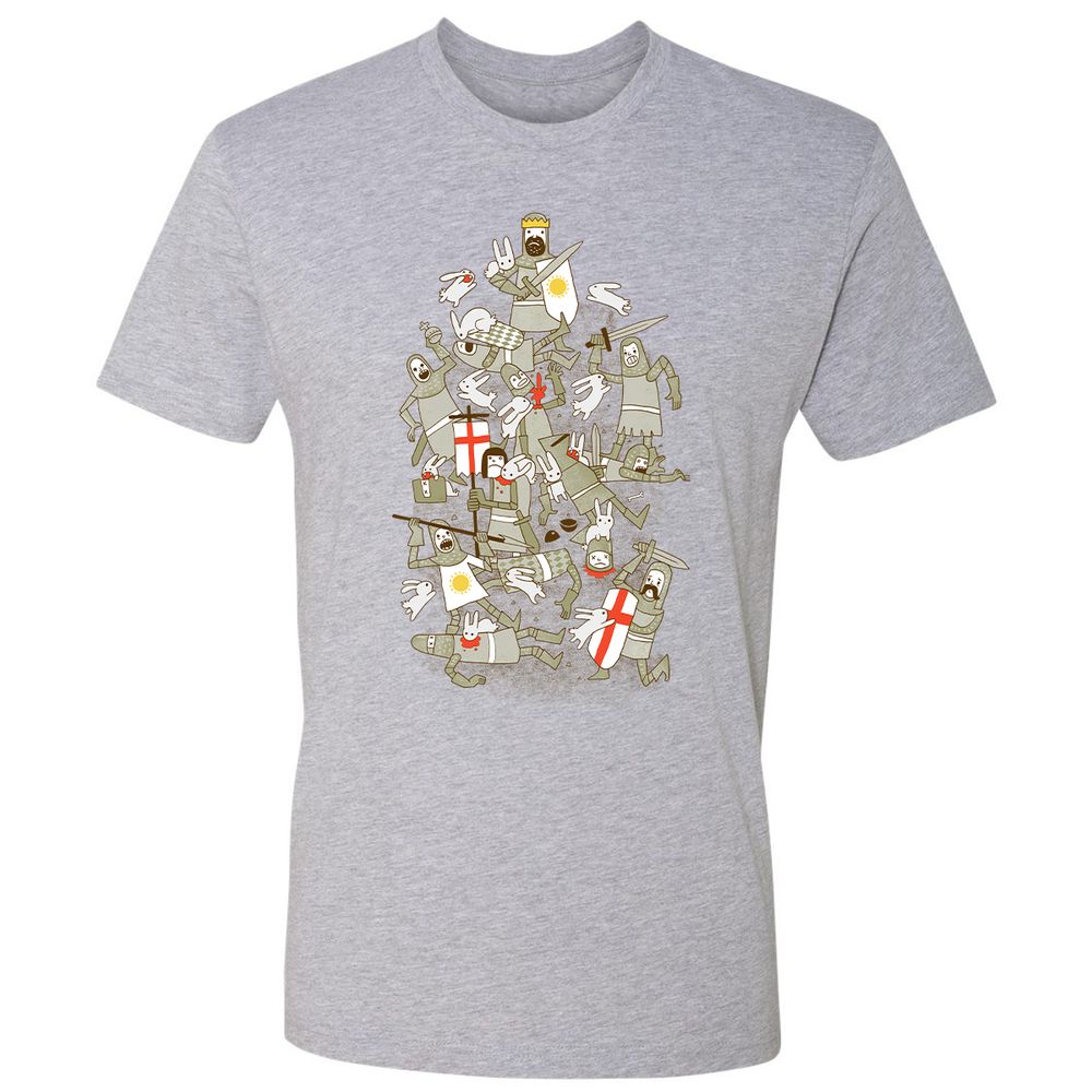 Premium Unisex T-Shirt - BHQDTTZW - Heather Grey - 9