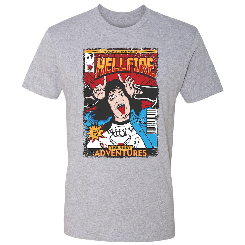 Premium Unisex T-Shirt - D1VRVNNW - Heather Grey - 9