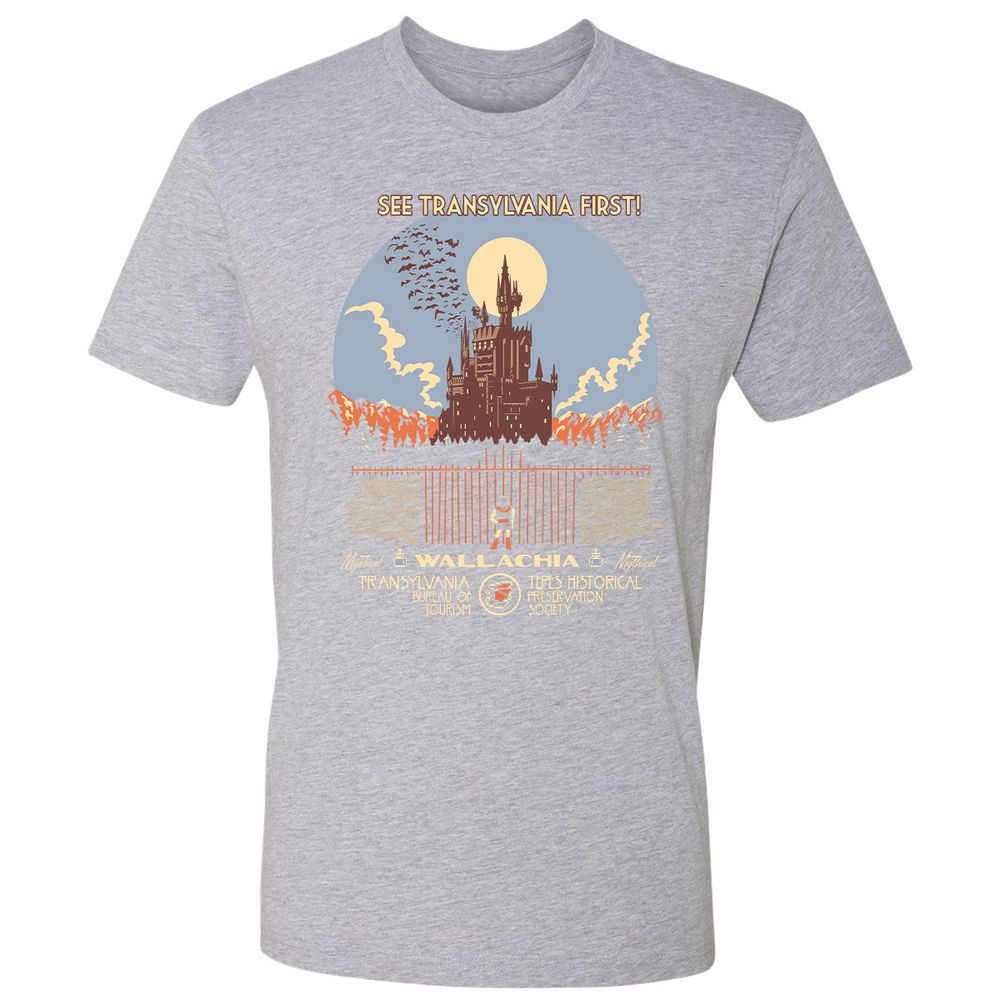 Premium Unisex T-Shirt - XT92K4Y5 - Heather Grey - 9