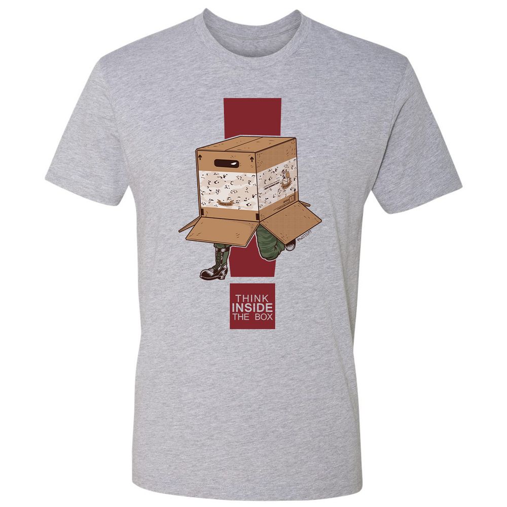 Premium Unisex T-Shirt - PL48BXP5 - Heather Grey - 9
