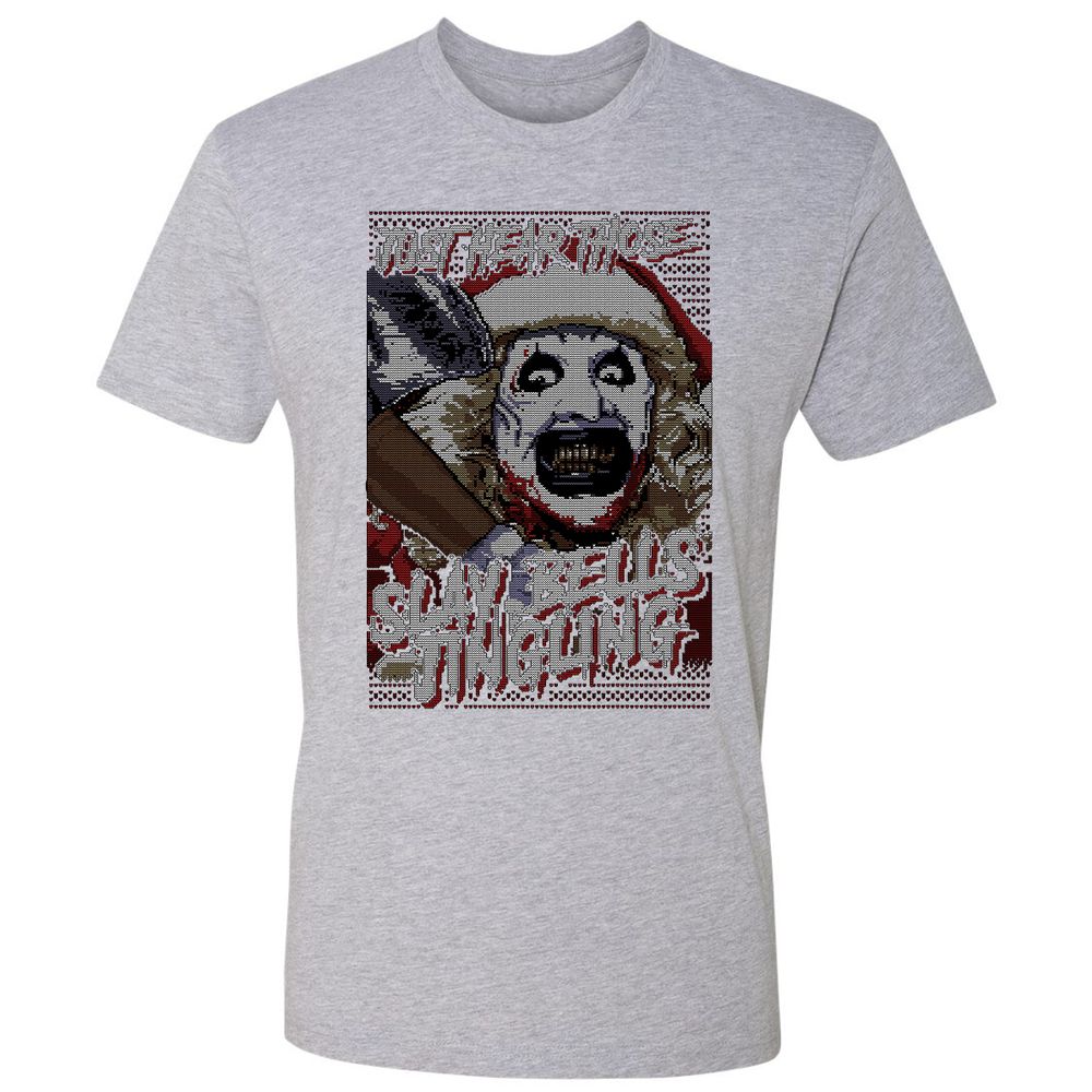 Slay Bells Jingling Premium Unisex T-Shirt - Heather Grey - 9
