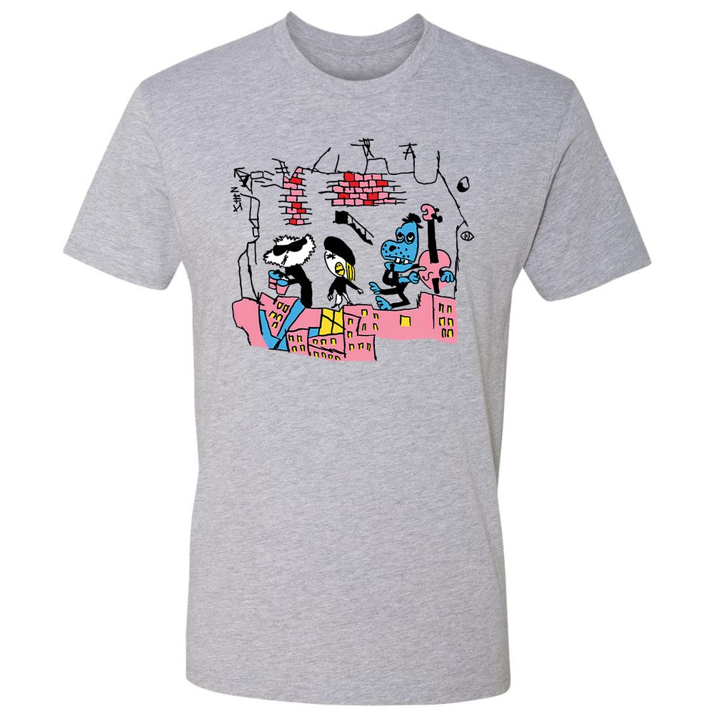 Premium Unisex T-Shirt - 9KQM9BLS - Heather Grey - 9