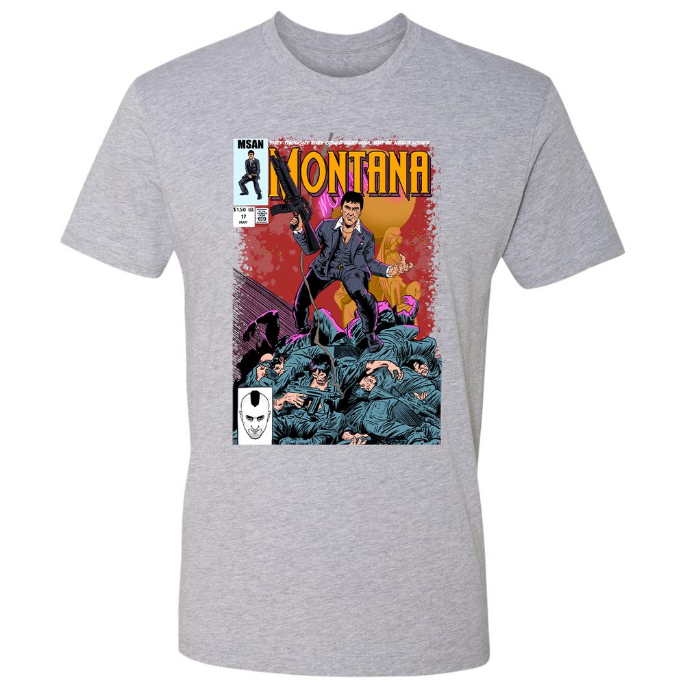 Premium Unisex T-Shirt - 6XNT11YB - Heather Grey - 9