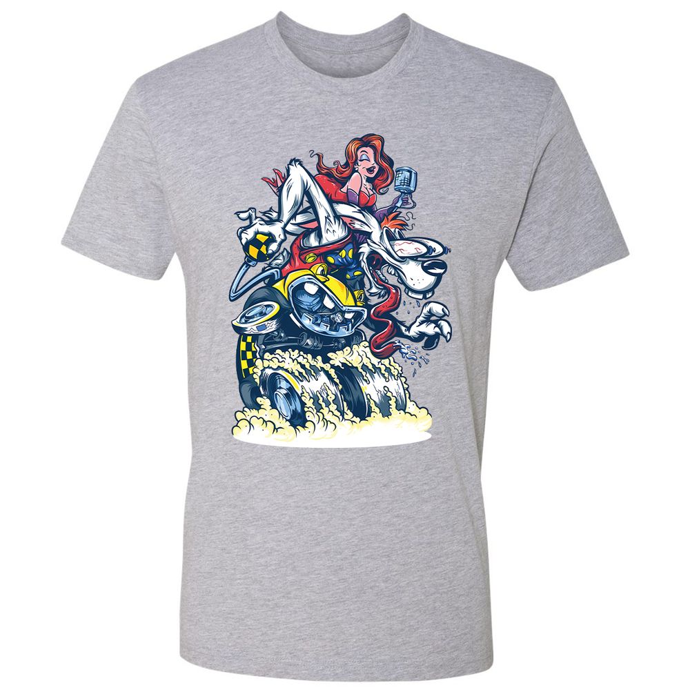 Premium Unisex T-Shirt - 53LLK2HV - Heather Grey - 9