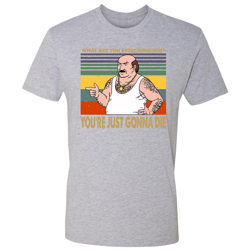 Premium Unisex T-Shirt - DFG5SE6F - Heather Grey - 9