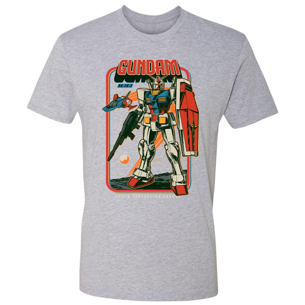 Premium Unisex T-Shirt - 5GLT1124 - Heather Grey - 9
