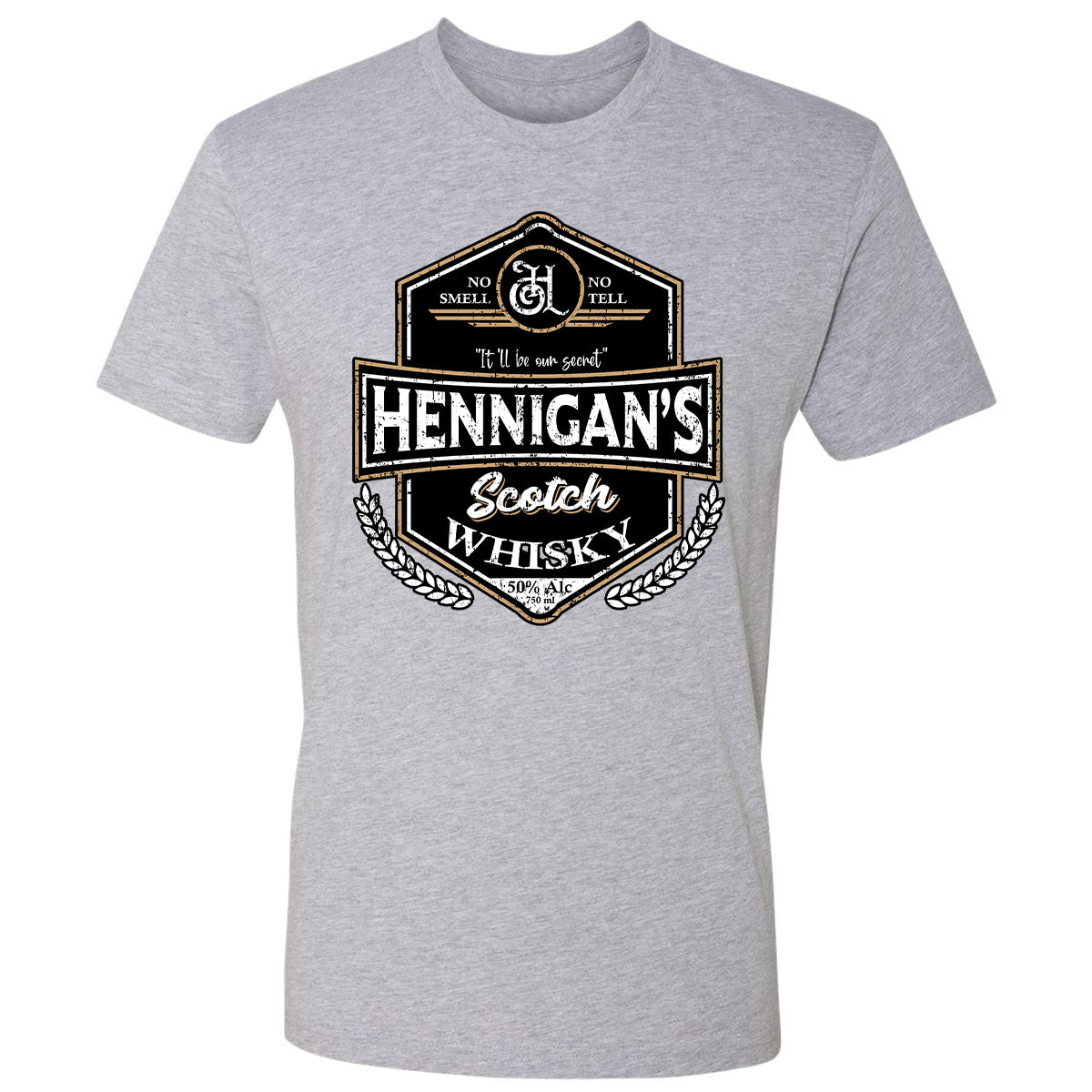 Premium Unisex T-Shirt - 6E694LSS - Heather Grey - 9