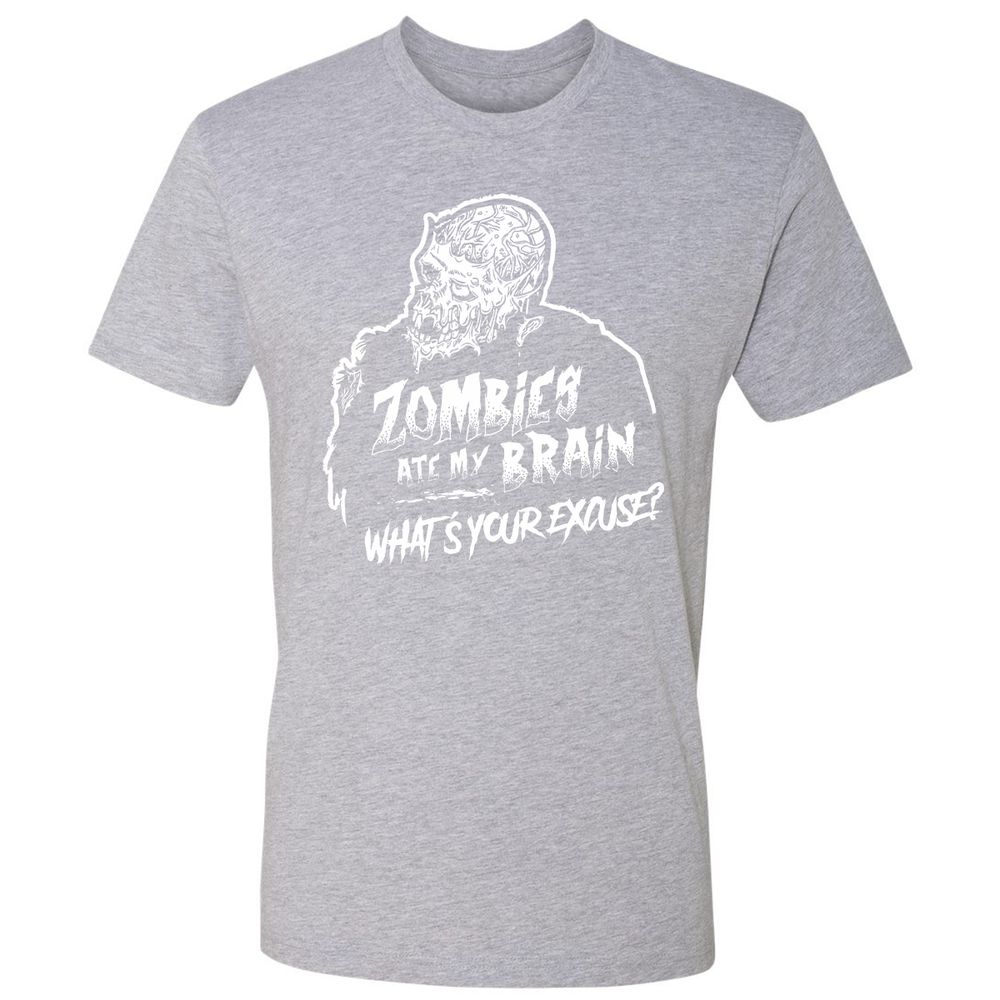 Zombies Ate My Brain - Heather Grey - 9