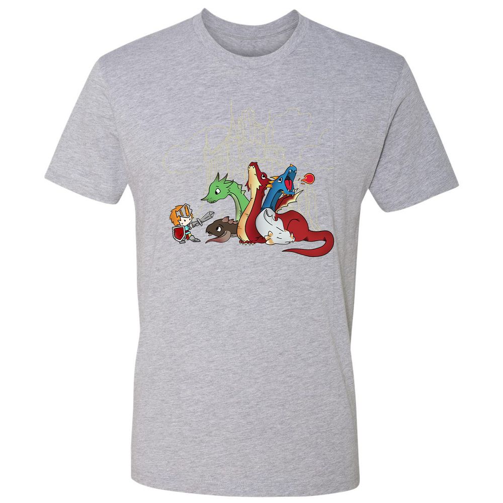 Premium Unisex T-Shirt - CDJF2TWB - Heather Grey - 9