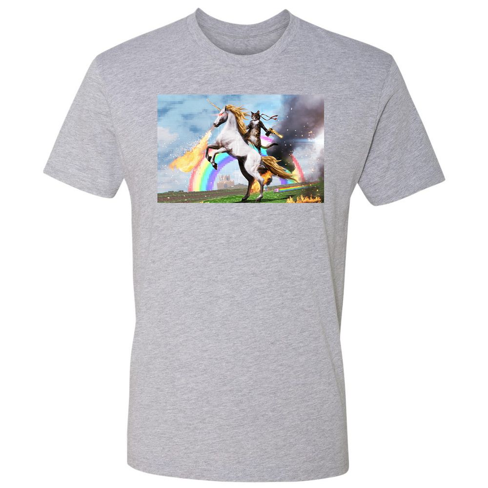 Premium Unisex T-Shirt - PDVG7C2A - Heather Grey - 9