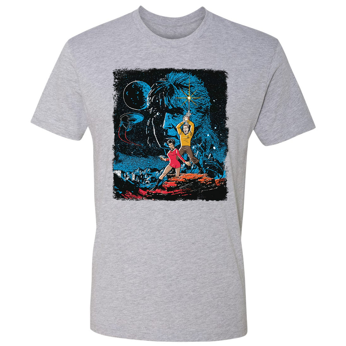 Premium Unisex T-Shirt - E8N41NPC - Heather Grey - 9