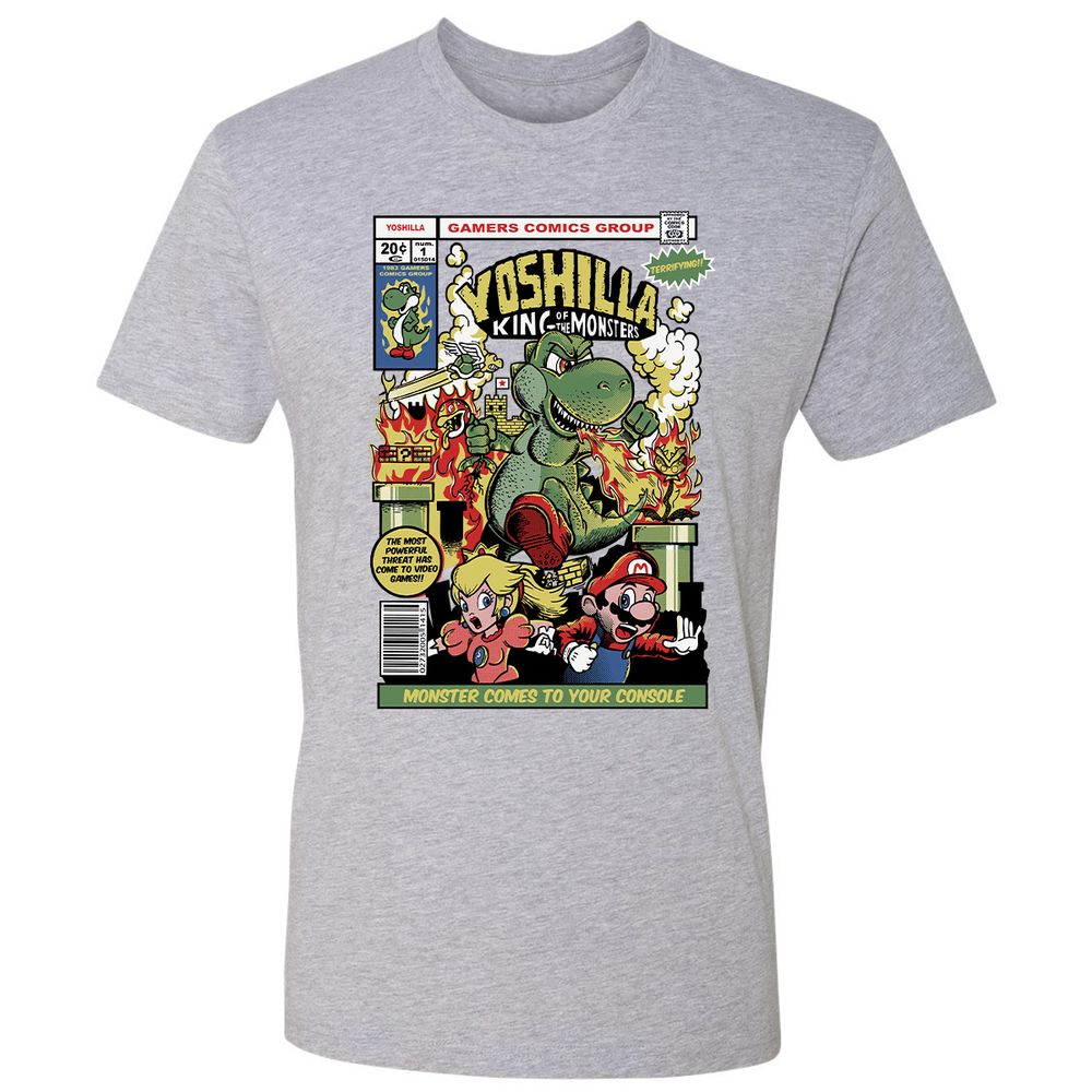Premium Unisex T-Shirt - T6J43AFK - Heather Grey - 9
