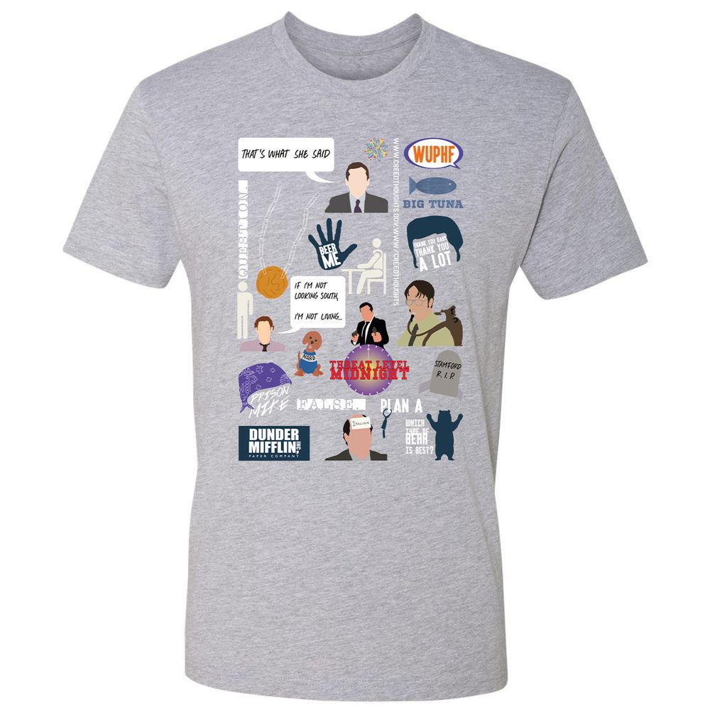 Premium Unisex T-Shirt - HD5S1232 - Heather Grey - 9