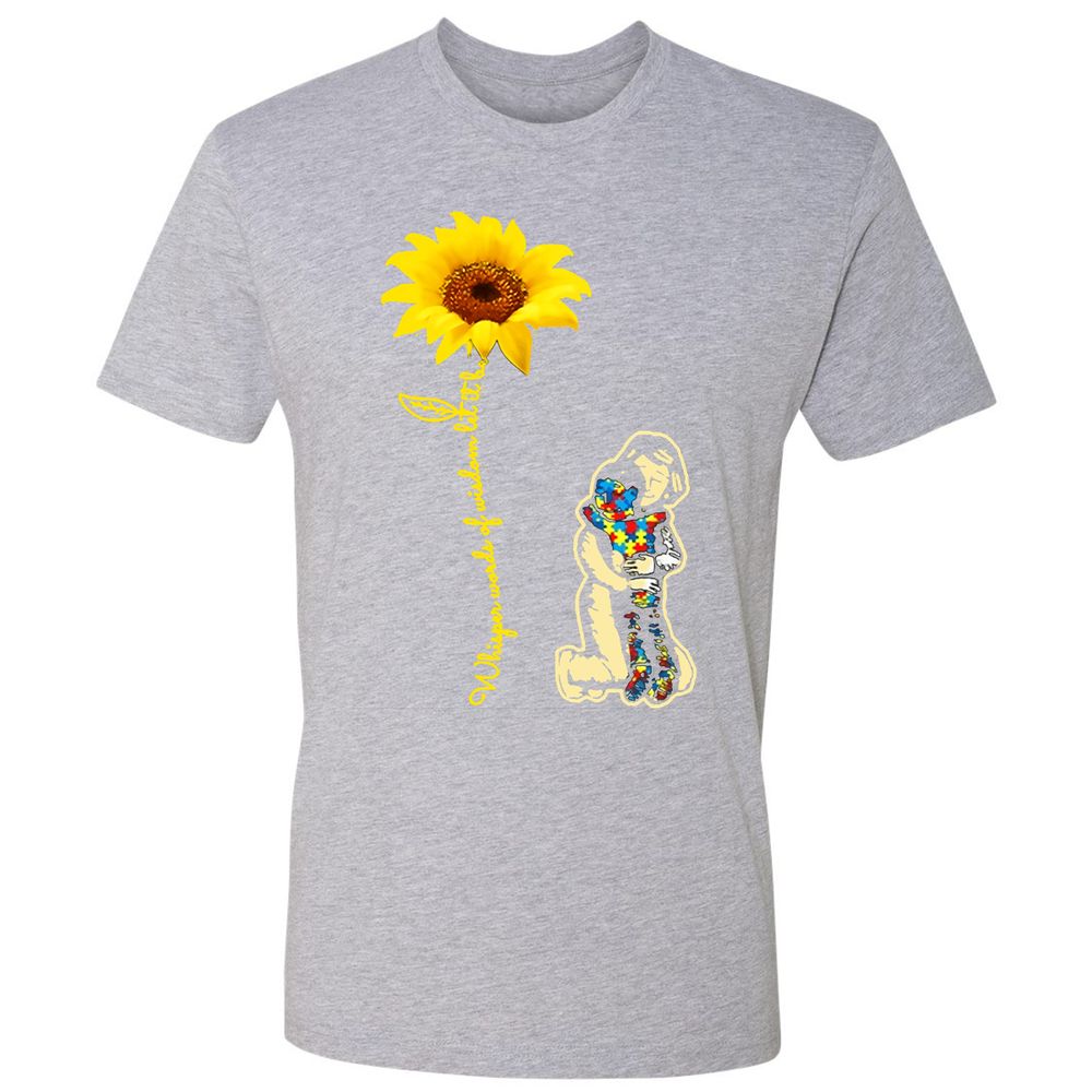 Premium Unisex T-Shirt - K9N8ARFS - Heather Grey - 9
