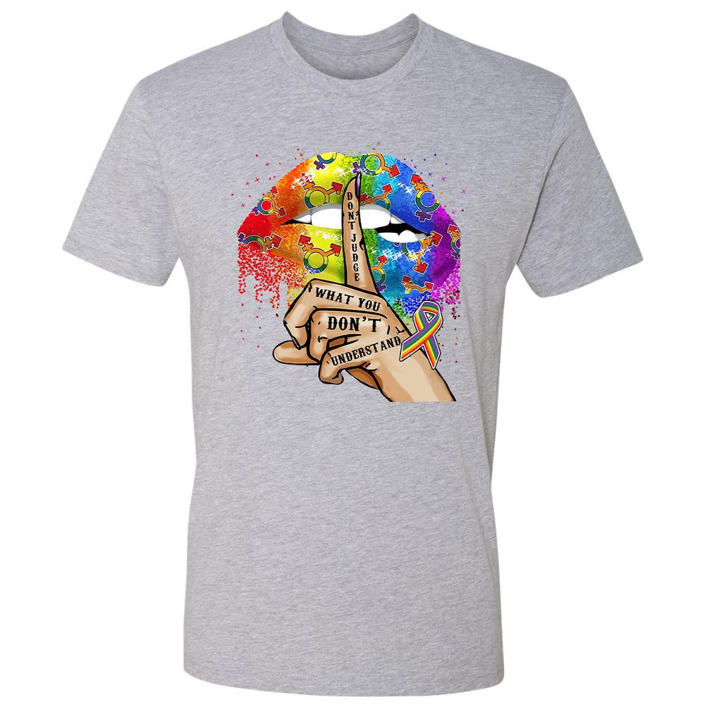 Premium Unisex T-Shirt - Q549EV62 - Heather Grey - 9