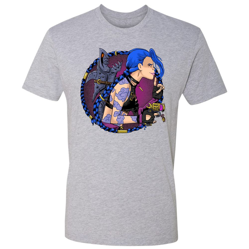 Premium Unisex T-Shirt - 3LDWM1HH - Heather Grey - 9