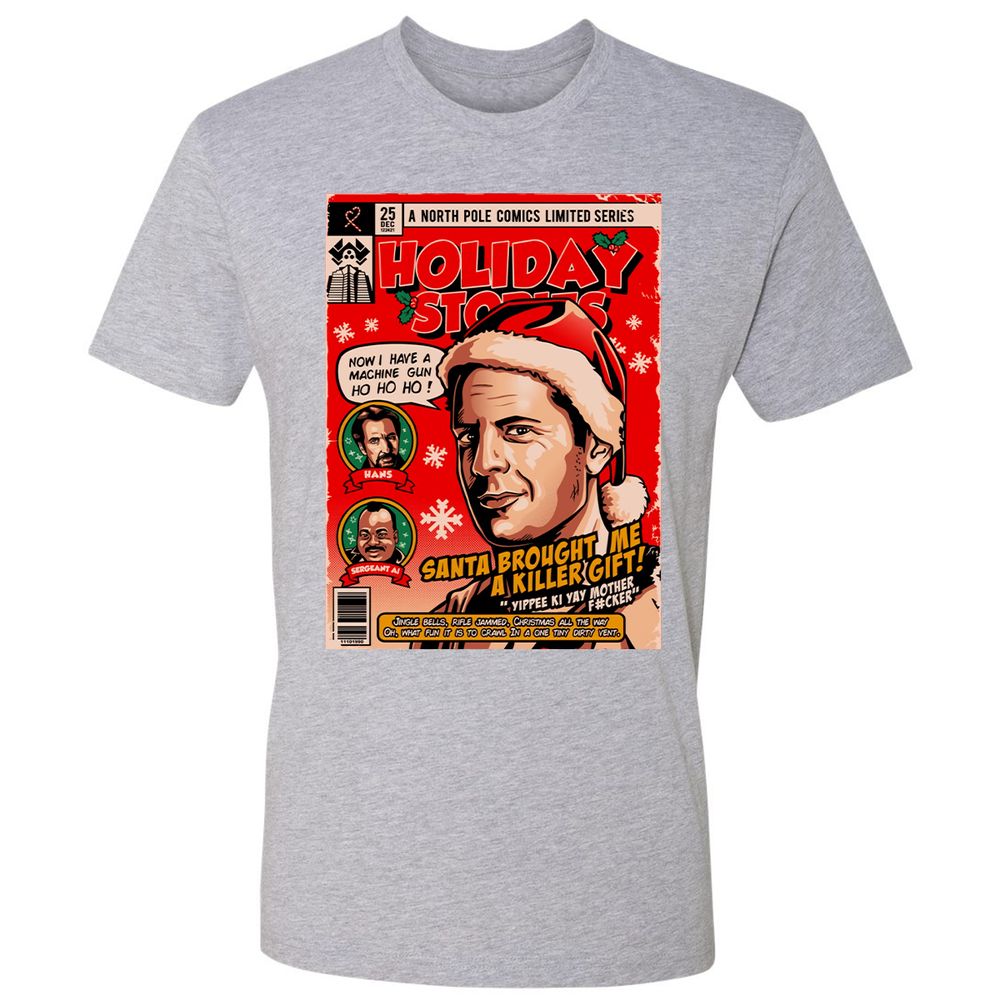 Premium Unisex T-Shirt - HXHFPLB1 - Heather Grey - 9