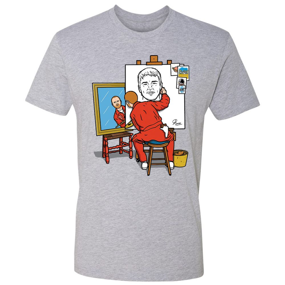 Premium Unisex T-Shirt - 4D5ZT4B4 - Heather Grey - 9