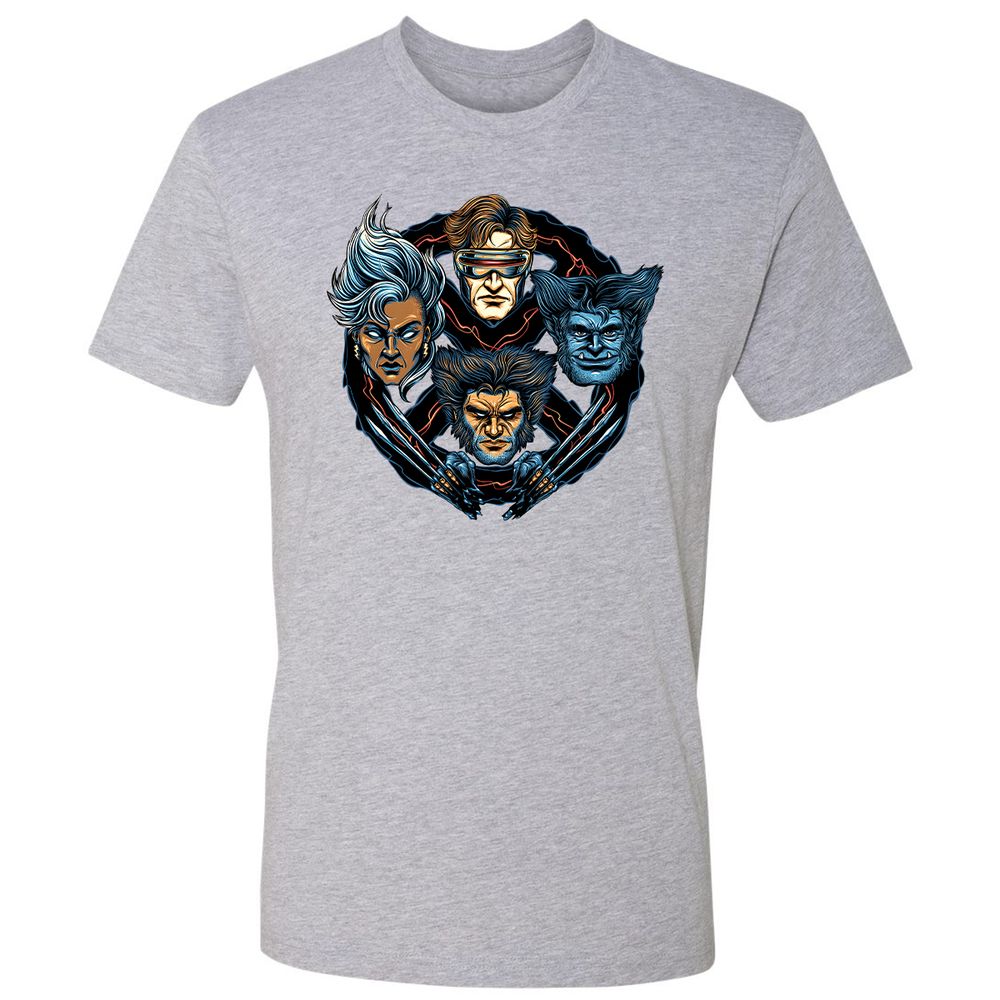 Premium Unisex T-Shirt - 28B1H21R - Heather Grey - 9