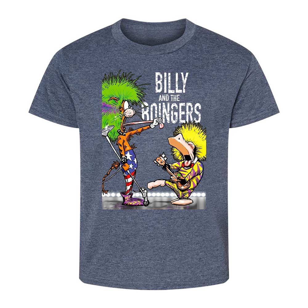 Kids T-Shirt - BKXGVJZ1 - Heather Navy - 9