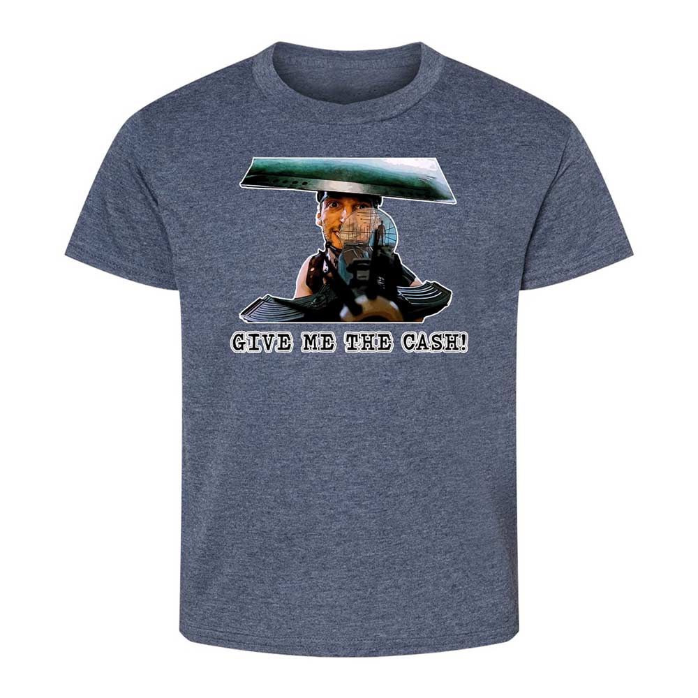 Kids T-Shirt - DE16YRZW - Heather Navy - 9
