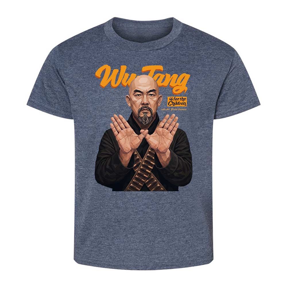 Kids T-Shirt - 3UAN9B2C - Heather Navy - 9