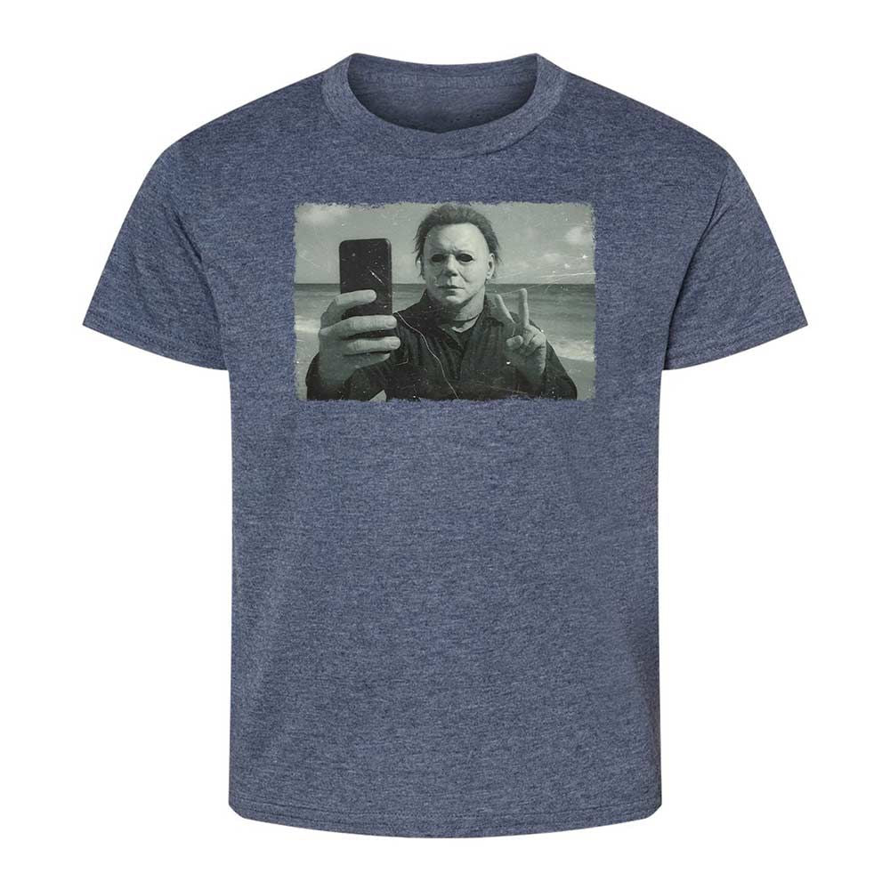 Kids T-Shirt - 64977Z8W - Heather Navy - 9