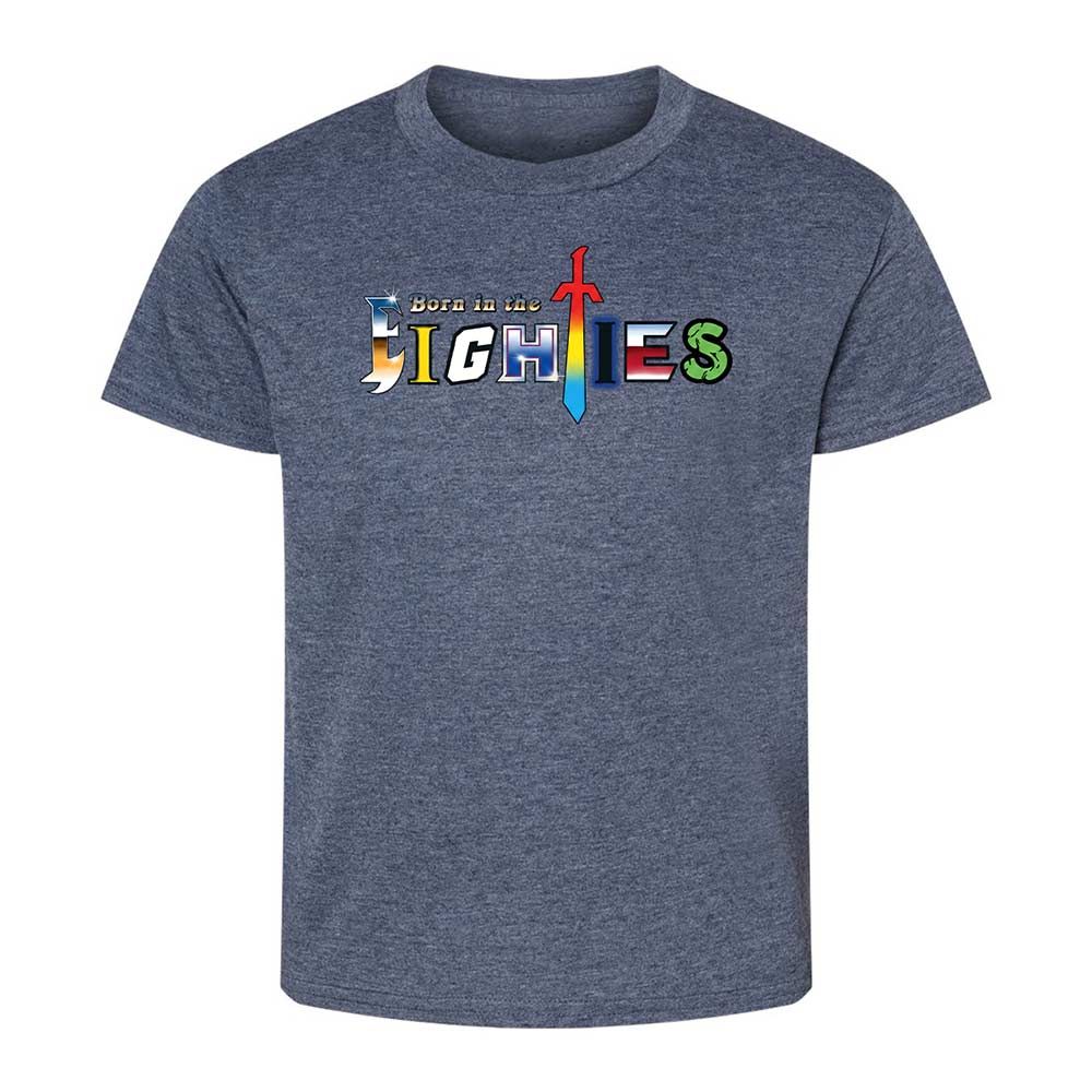 Kids T-Shirt - LEPUZM9C - Heather Navy - 9