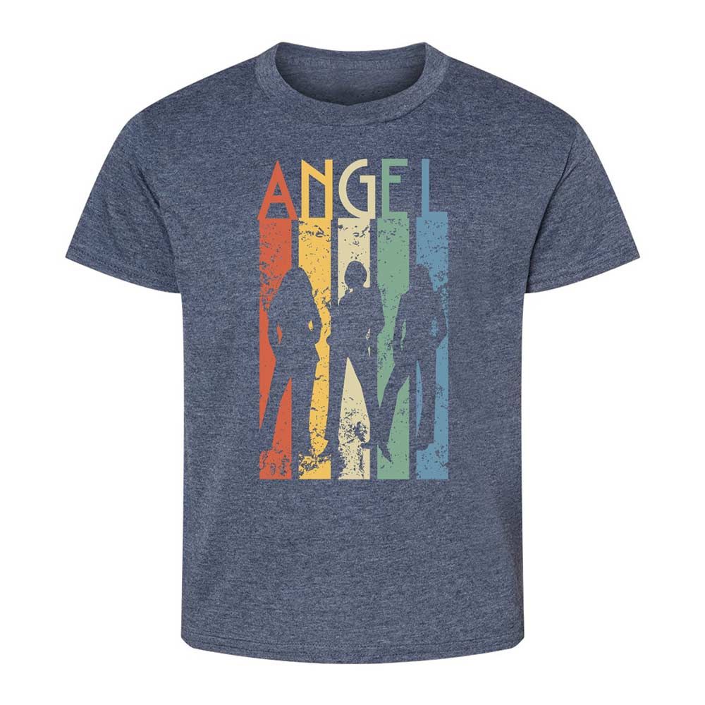 Kids T-Shirt - SY4KBKSH - Heather Navy - 9