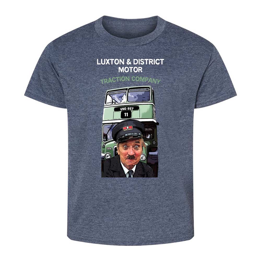 Kids T-Shirt - 1AMXQVKH - Heather Navy - 9