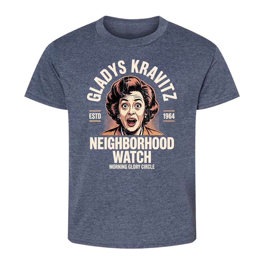 Kids T-Shirt - 9G59YWQ4 - Heather Navy - 9
