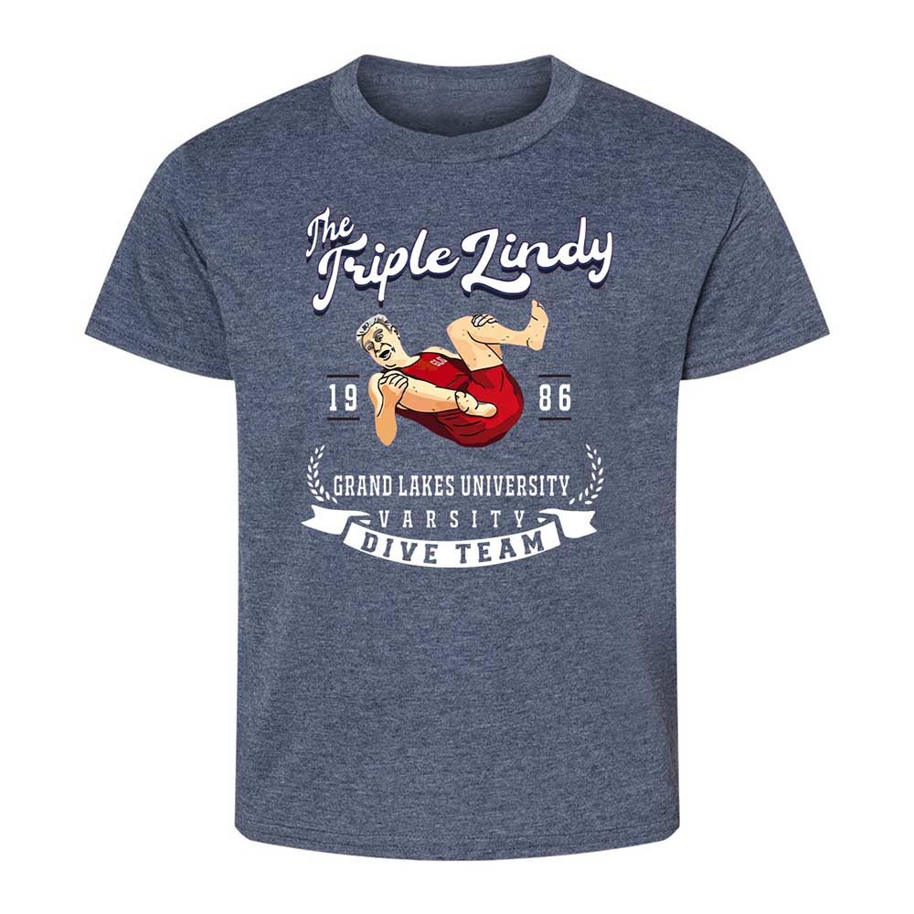 Kids T-Shirt - 6HH2AJMA - Heather Navy - 9