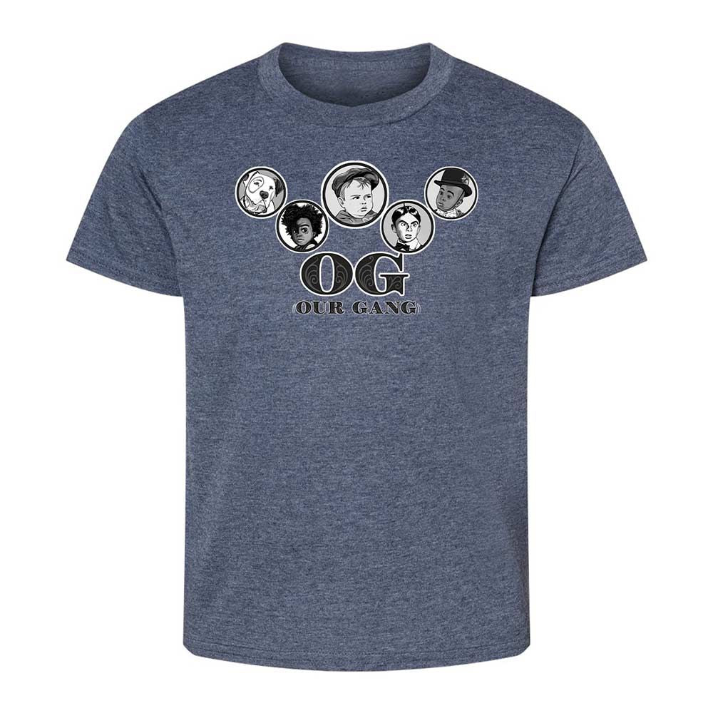Kids T-Shirt - 4RBBMUGG - Heather Navy - 9